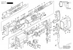 Bosch 0 611 211 742 UBH 4/26 SE Universal Rotary Hammer 240 V / GB Spare Parts UBH4/26SE